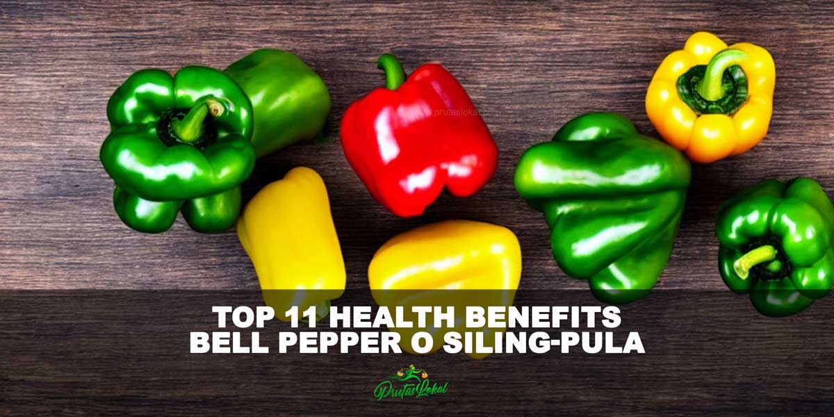 Top 11 Health Benefits ng Bell Pepper o Siling-Pula