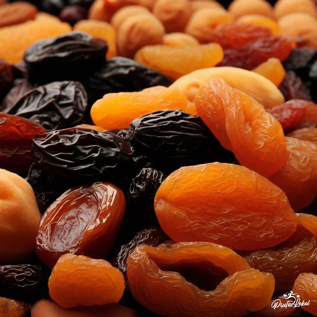 dried fruits prunes raisins apricots dates