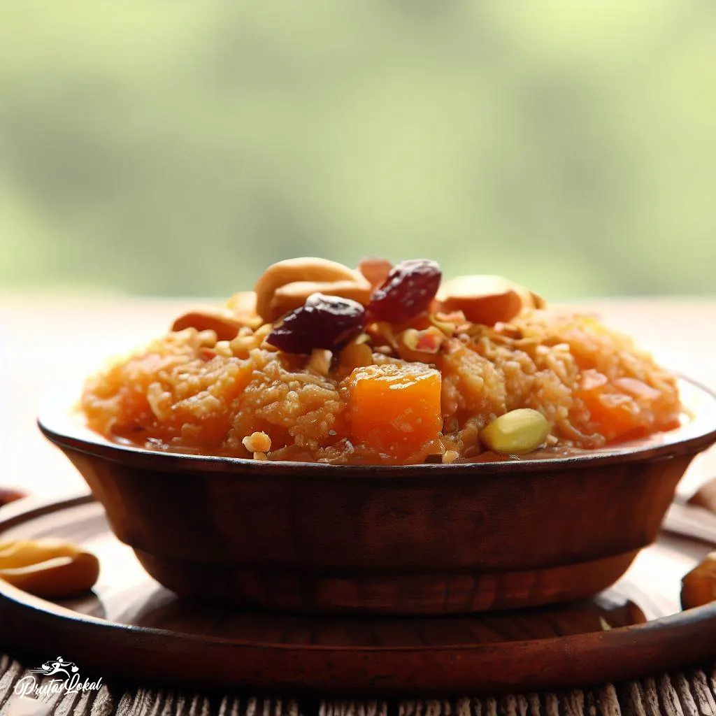 dry Fruit Halwa Dessert Recipe 02