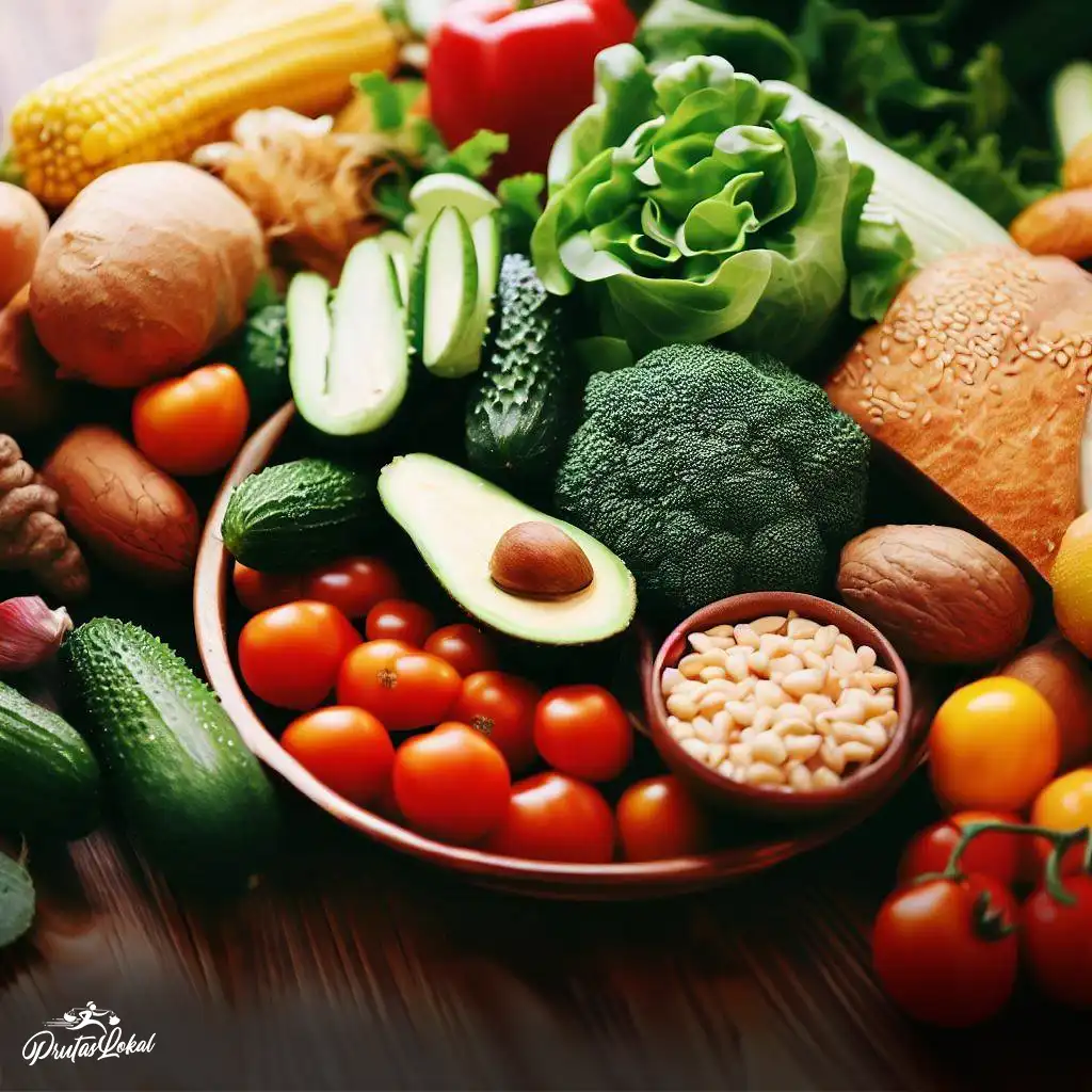 healthy organic vegetable foods 